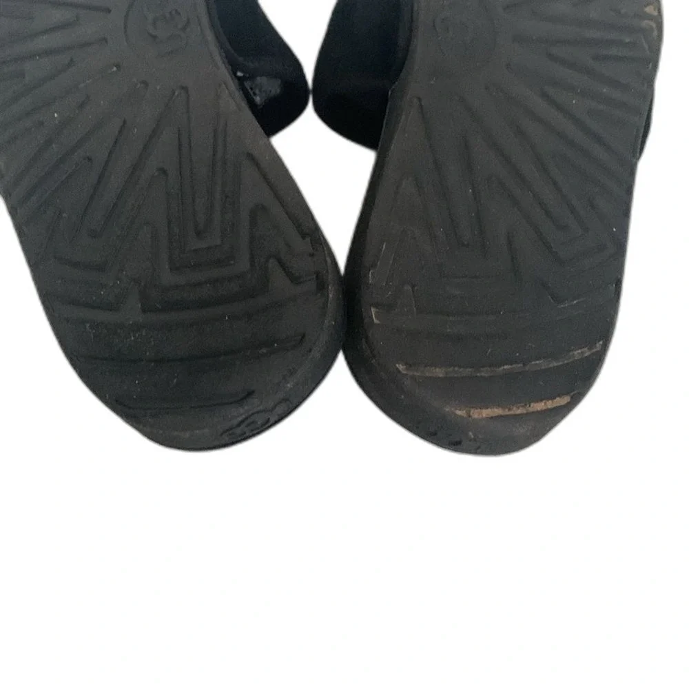 UGG Unisex Kids Black Slide Slip-On Beach Sandal Youth Size 6
